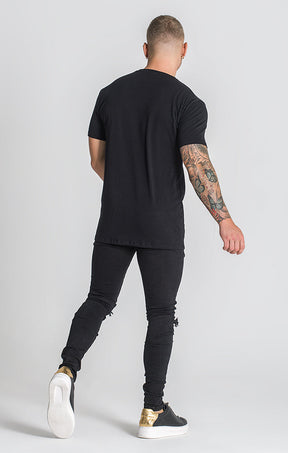 Black Error Tee