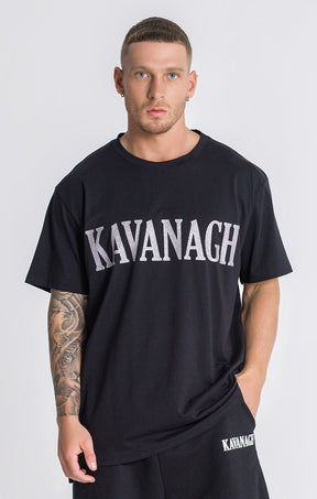 Black Kavanagh Oversized Tee