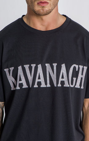 Black Kavanagh Oversized Tee