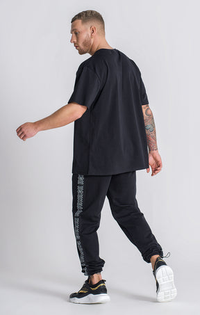 Black Outline Tape Tee