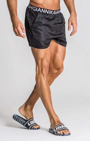 Black Pump Swimshorts