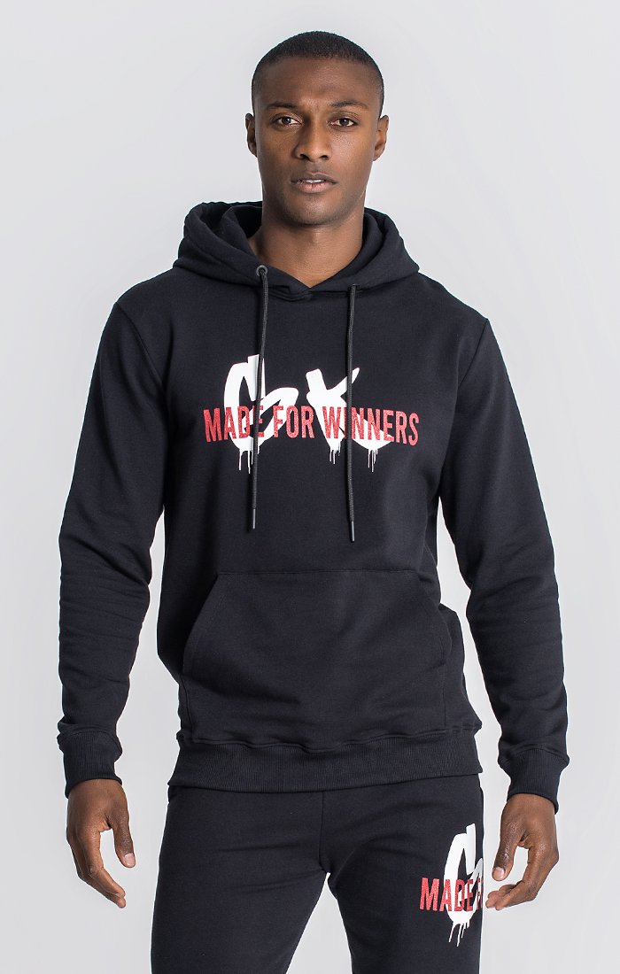 Black Winners Pain Hoodie