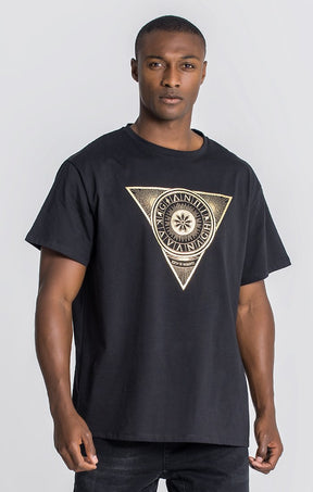 T-Shirt Oversize Preta Zodiac