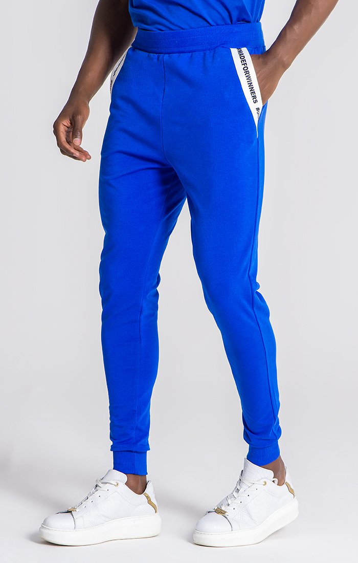 Blue Text Me Joggers