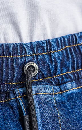 Jeans Azul Escuro Caídos Básicos