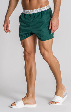 Green Capri Swimshorts