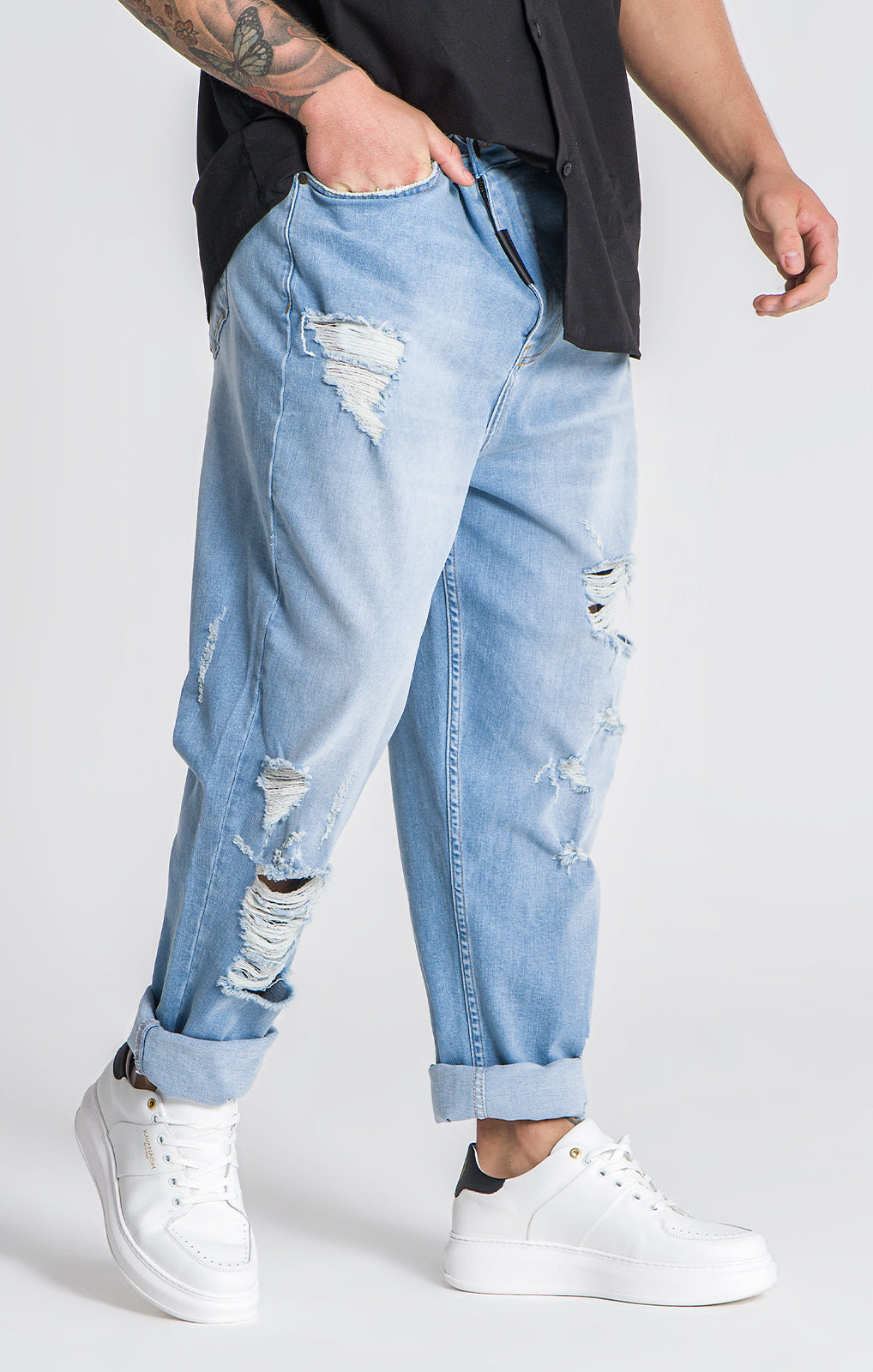 Light Blue Core Balloon Jeans