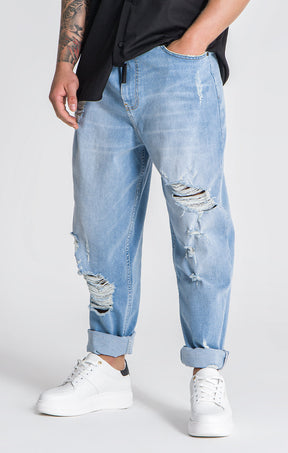 Light Blue Core Balloon Jeans