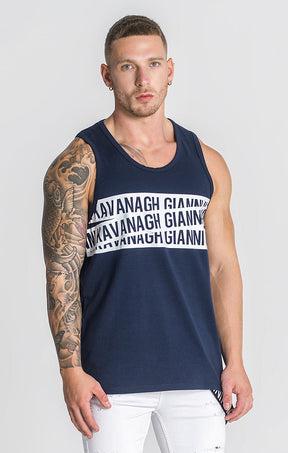 Navy Blue 911 Tanktop