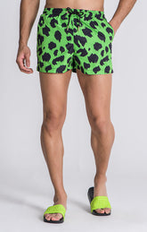 Neon Green Zanzibar Swimshorts