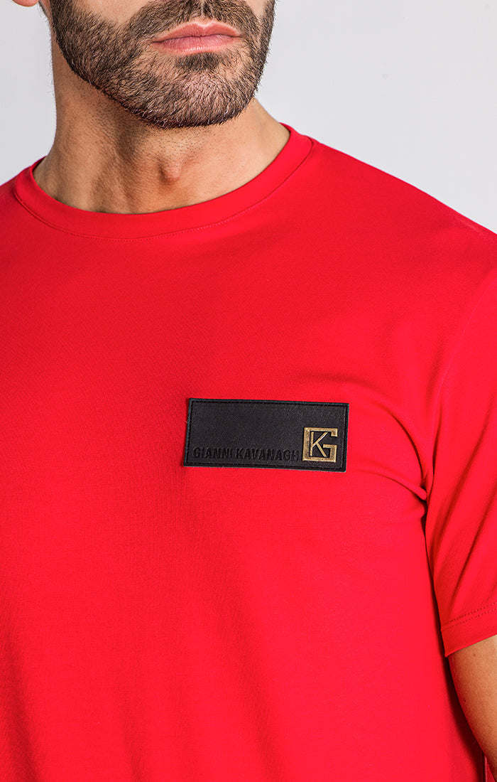 Red Bergen Tee